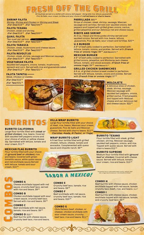 don tomas mexican grill menu|Menu for Don Tomas Mexican grill in Monroe, LA 